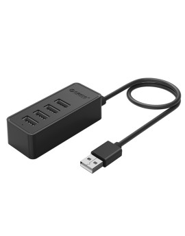 HF4U 4 Ports USB2.0 HUB Black